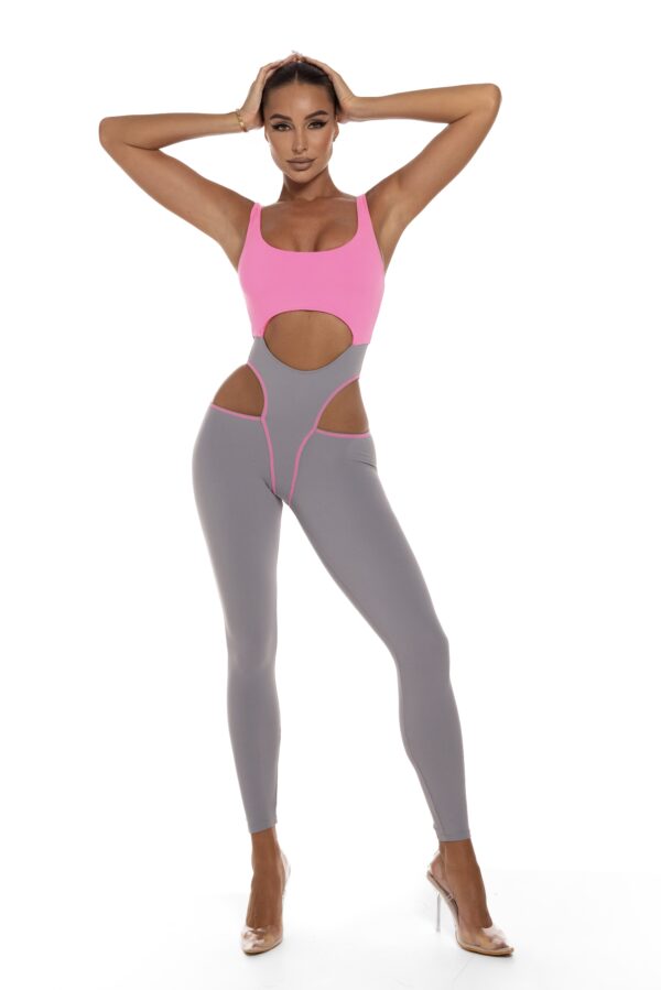 Pink Ombre Overalls