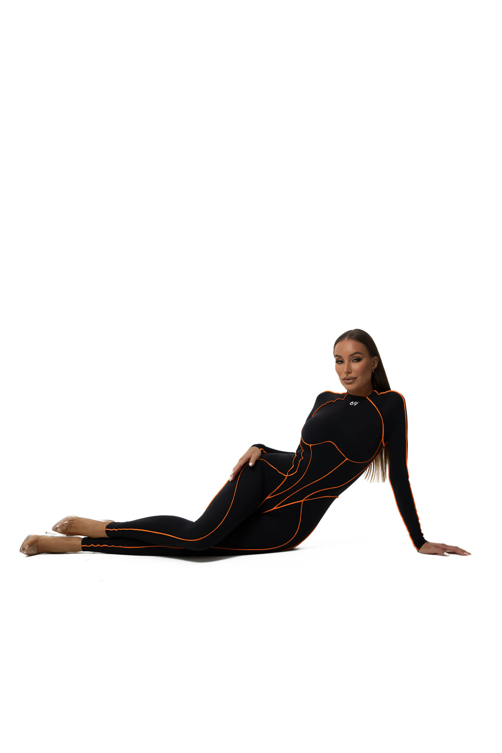 Neon Ember Overalls Long