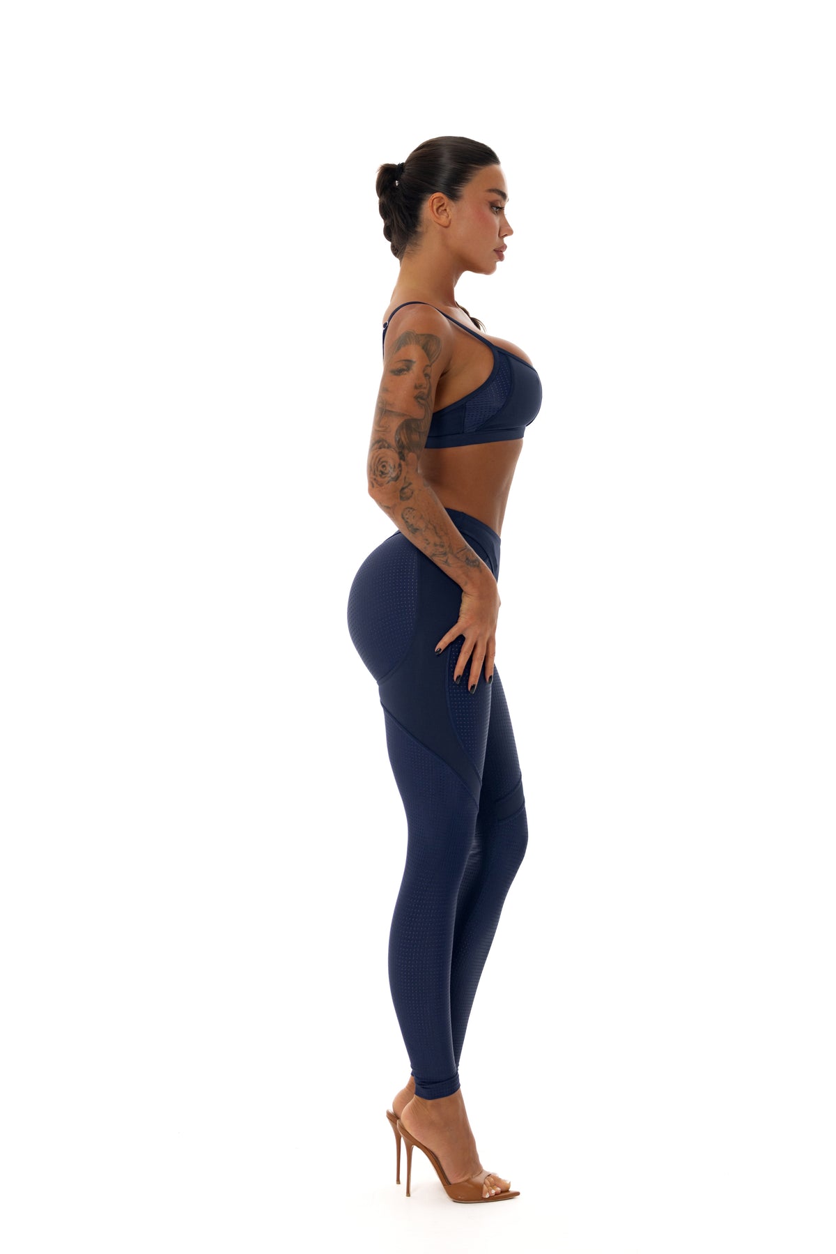 Navy Sculpt Leggings