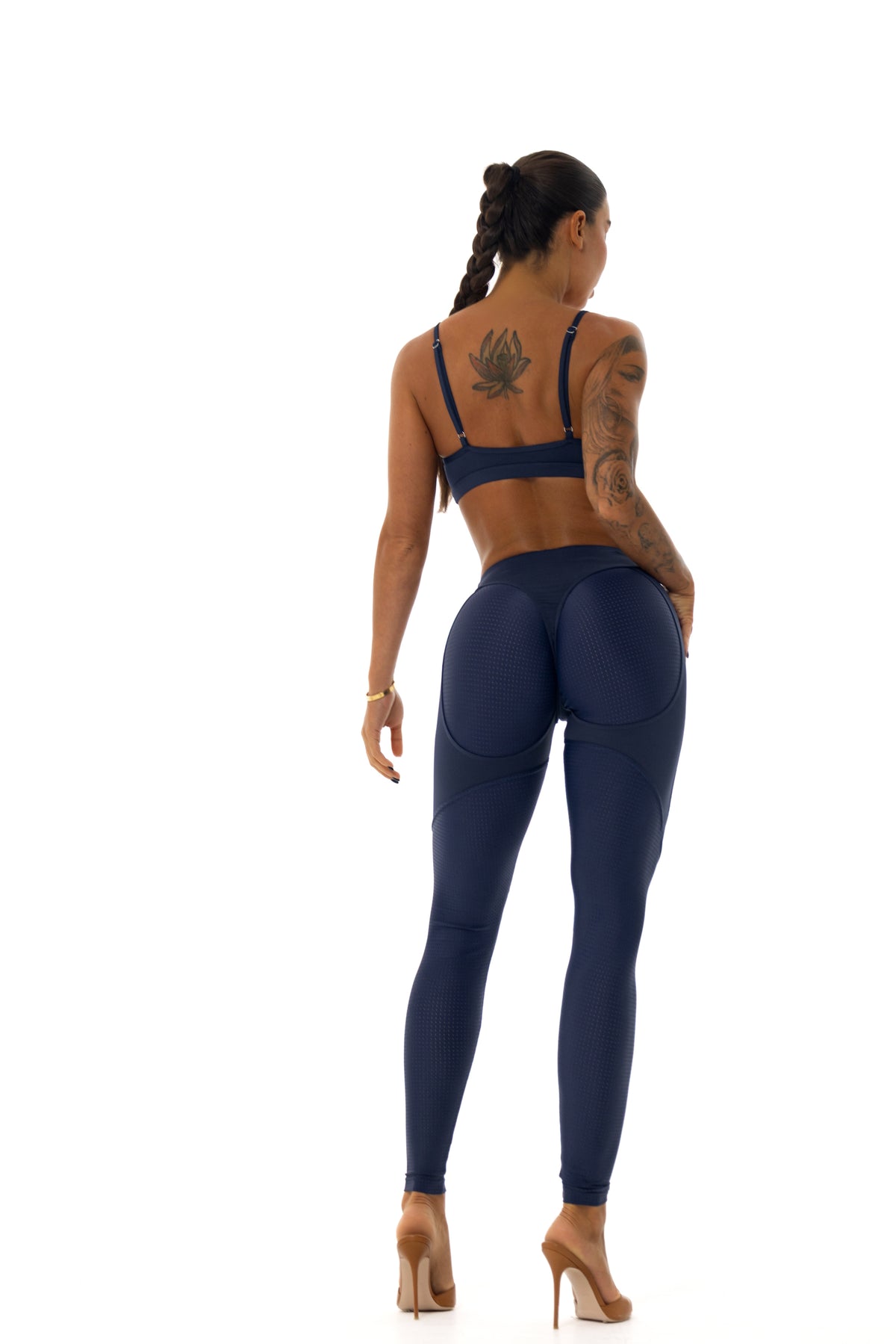 Navy Sculpt Leggings