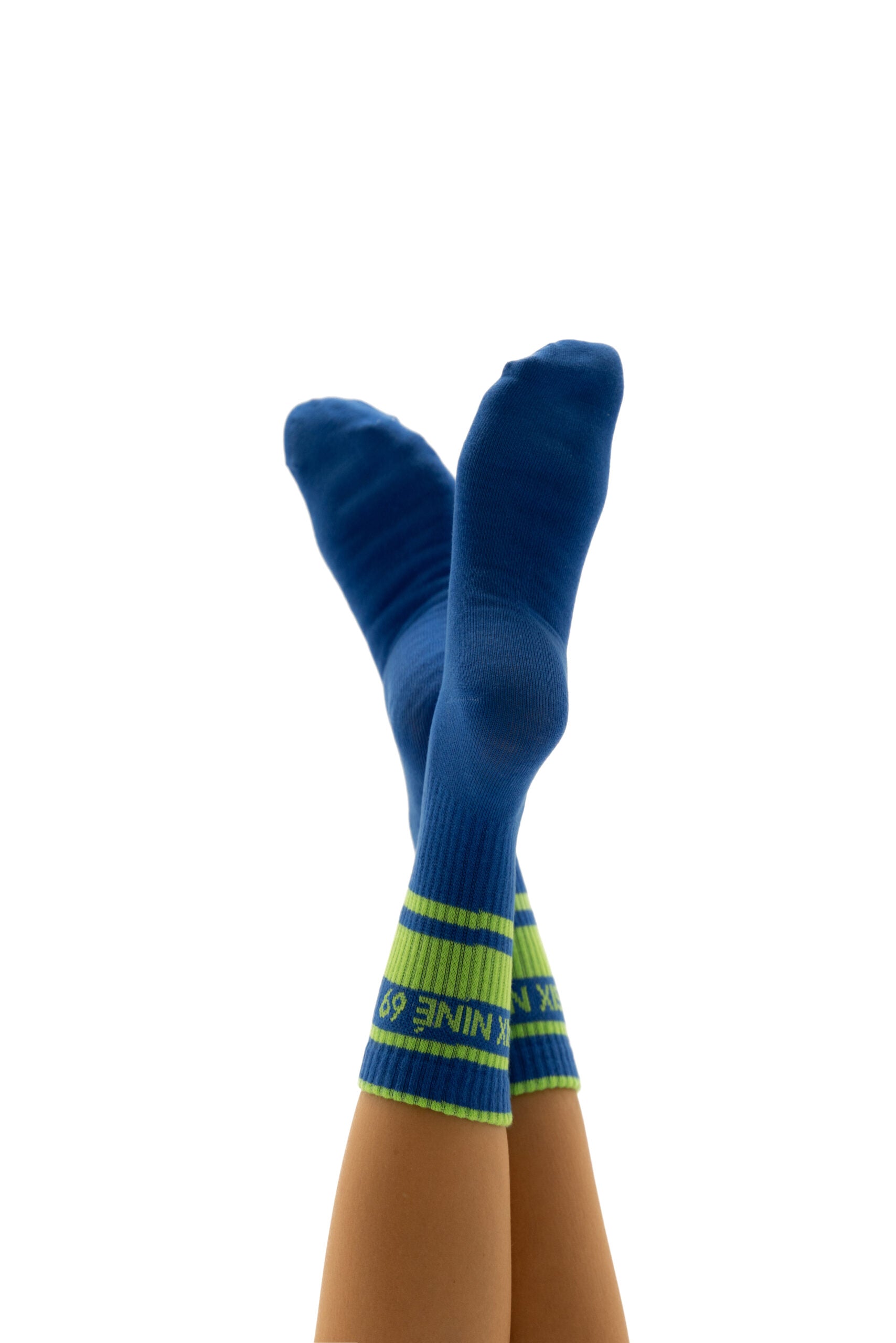 Toxic Blue Socks