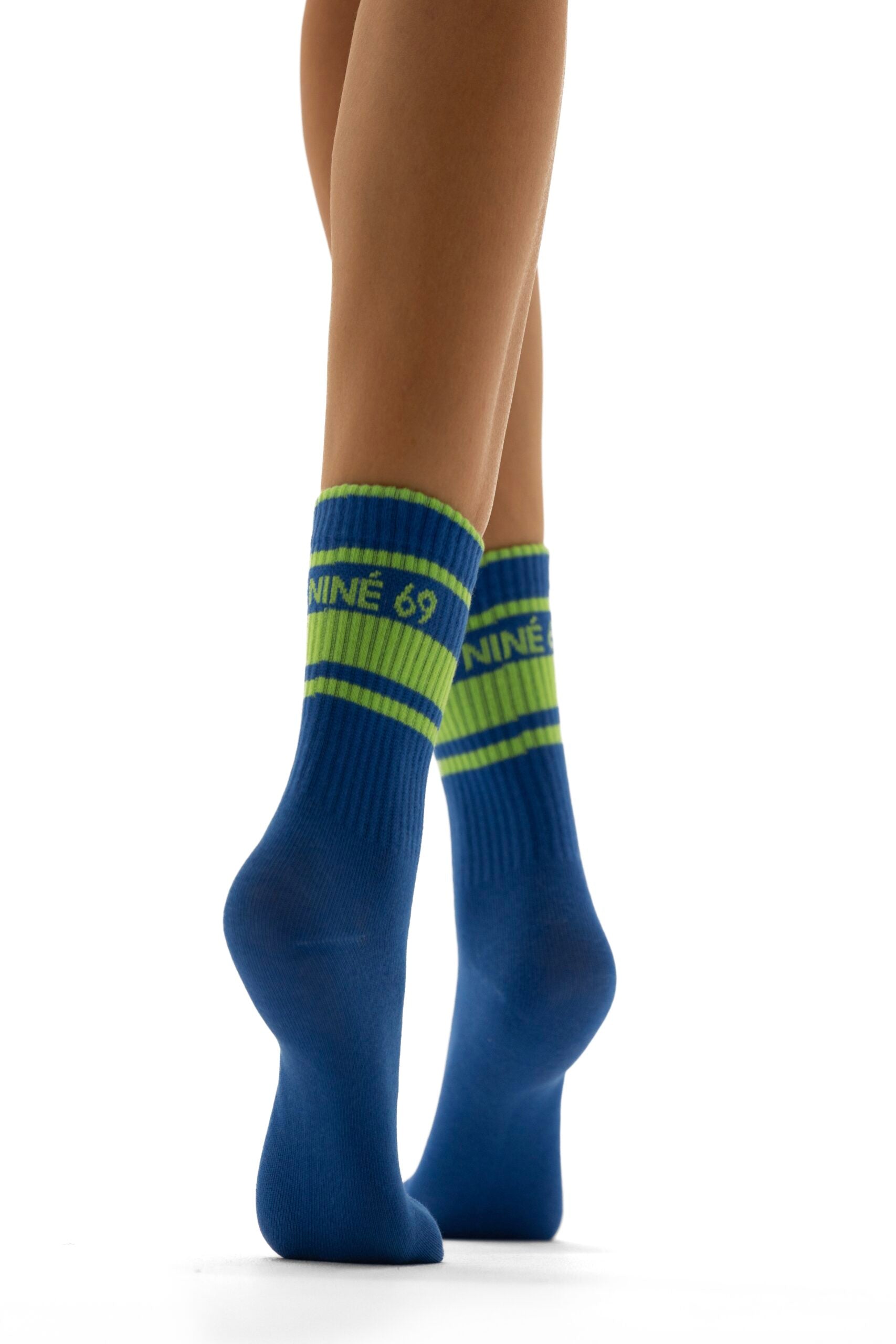 Toxic Blue Socks