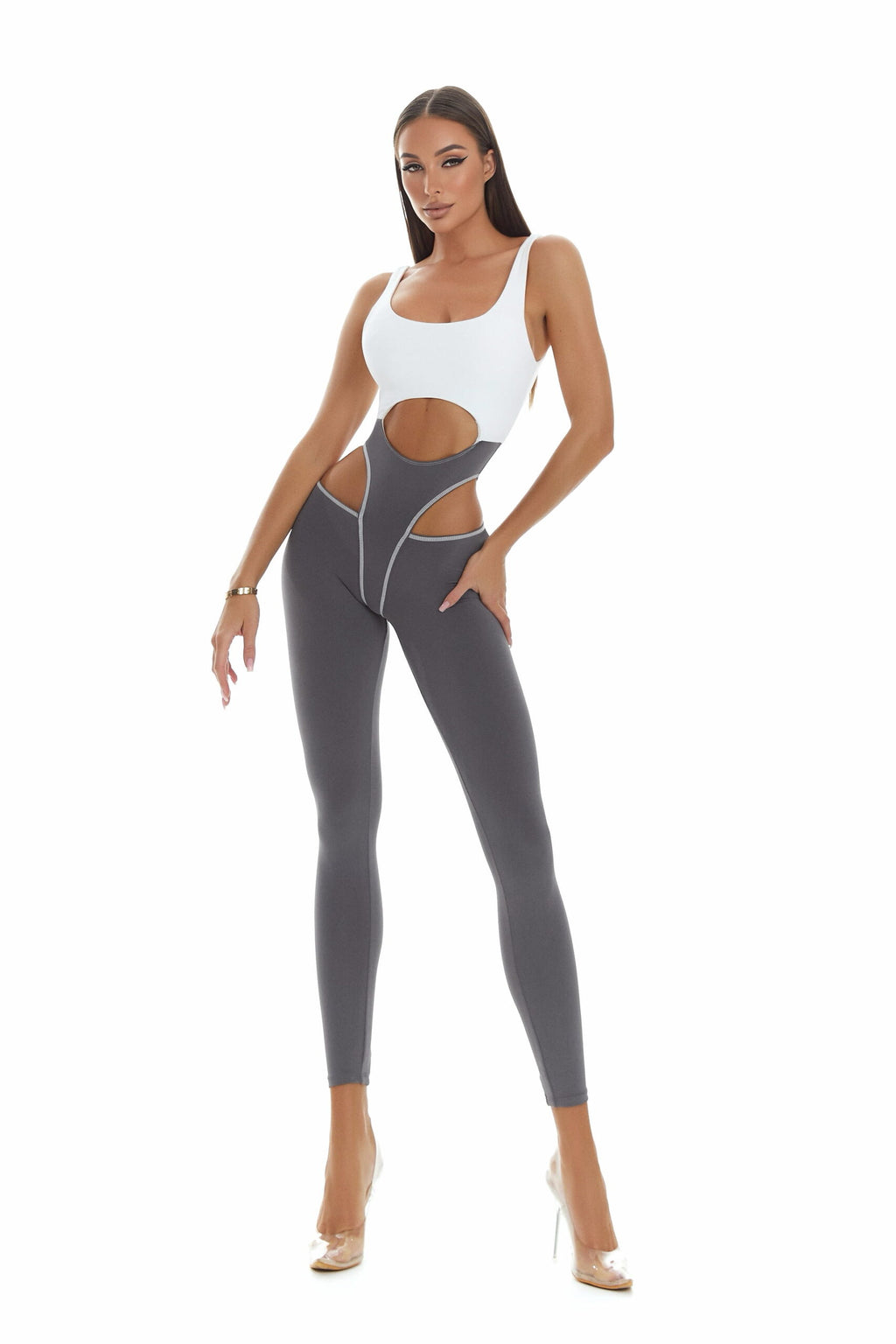 Stone Grey Desert Overalls