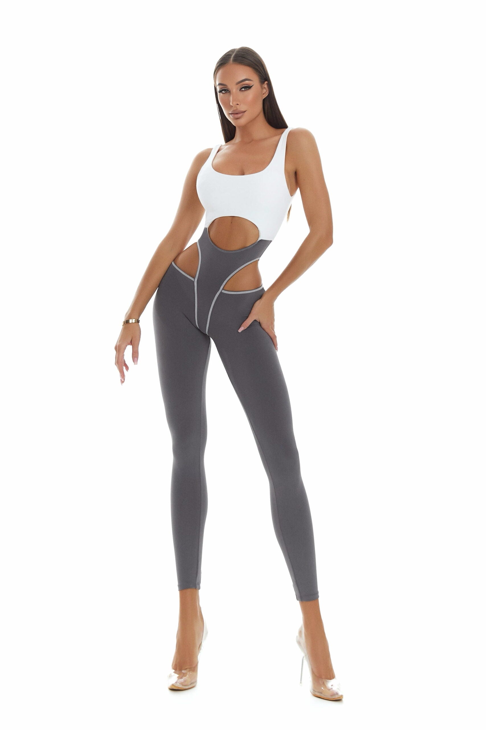 Stone Grey Desert Overalls