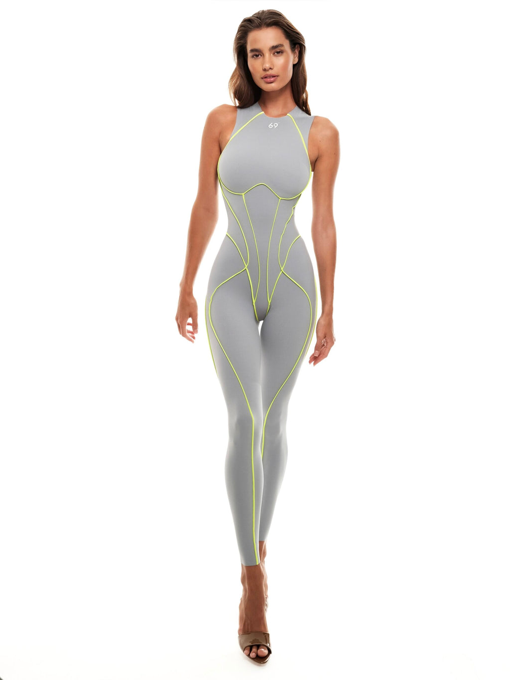 Neon Haze Overalls Long