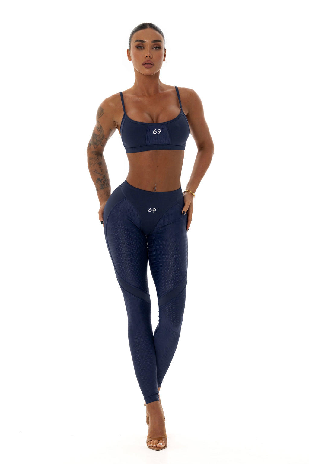 Navy Sculpt Leggings
