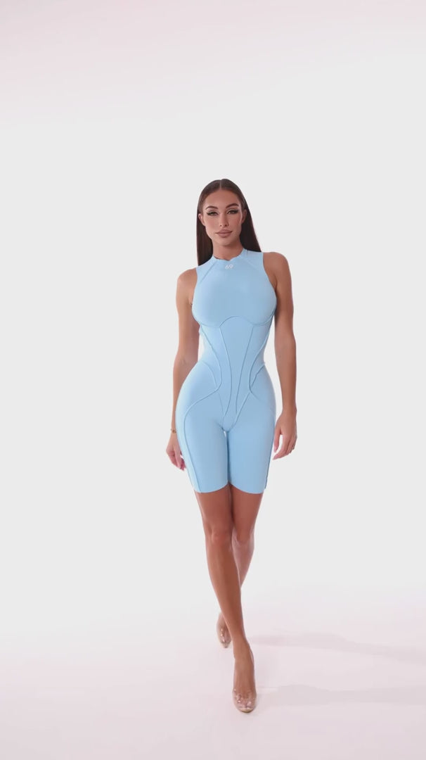 Baby Blue Overalls