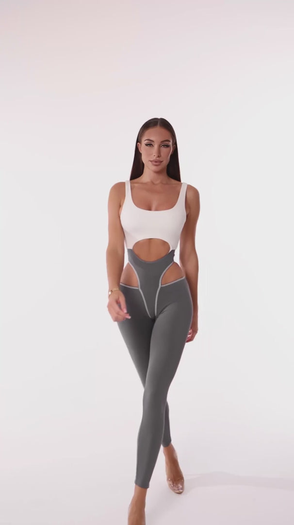 Stone Grey Desert Overalls